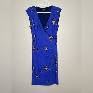Le Chateau Size M Blue Sparrow Dress